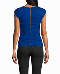 Nicole Miller - Cotton Metal Logan Top