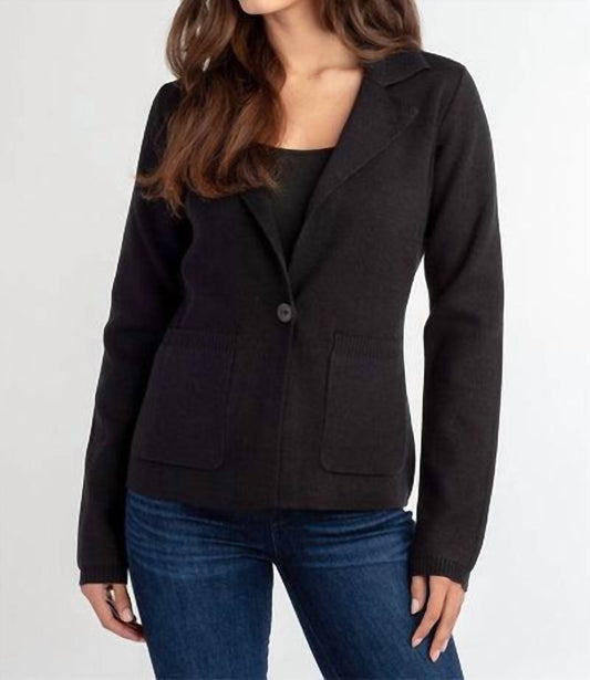 Red Haute - Knit Blazer