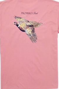 Properly Tied - Boy's Pheasant Hunt Short Sleeve Tee
