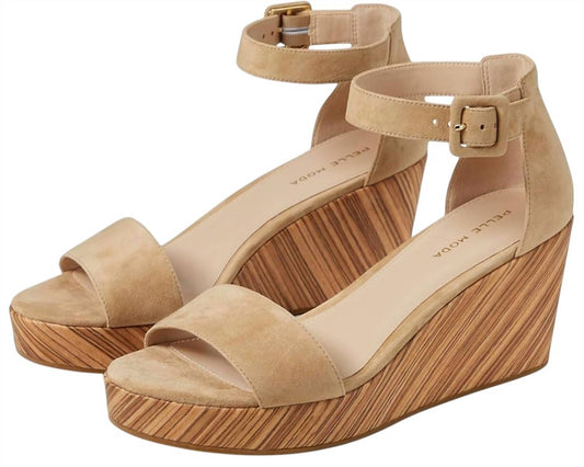 Pelle Moda - Women's Witten Wedge Sandals