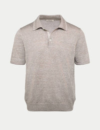 Fioroni Cashmere - Men's Linen & Cotton Polo