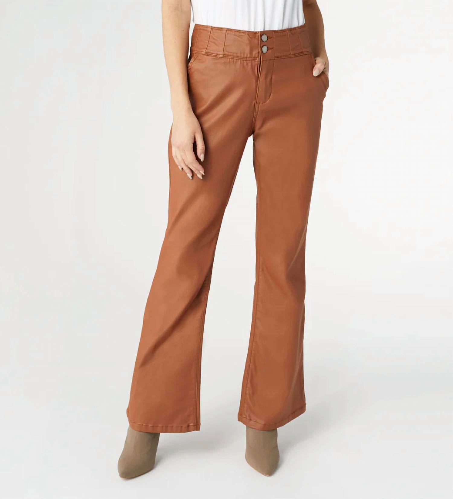 Coco + Carmen - Omg Zoeyzip Faux Leather Flare