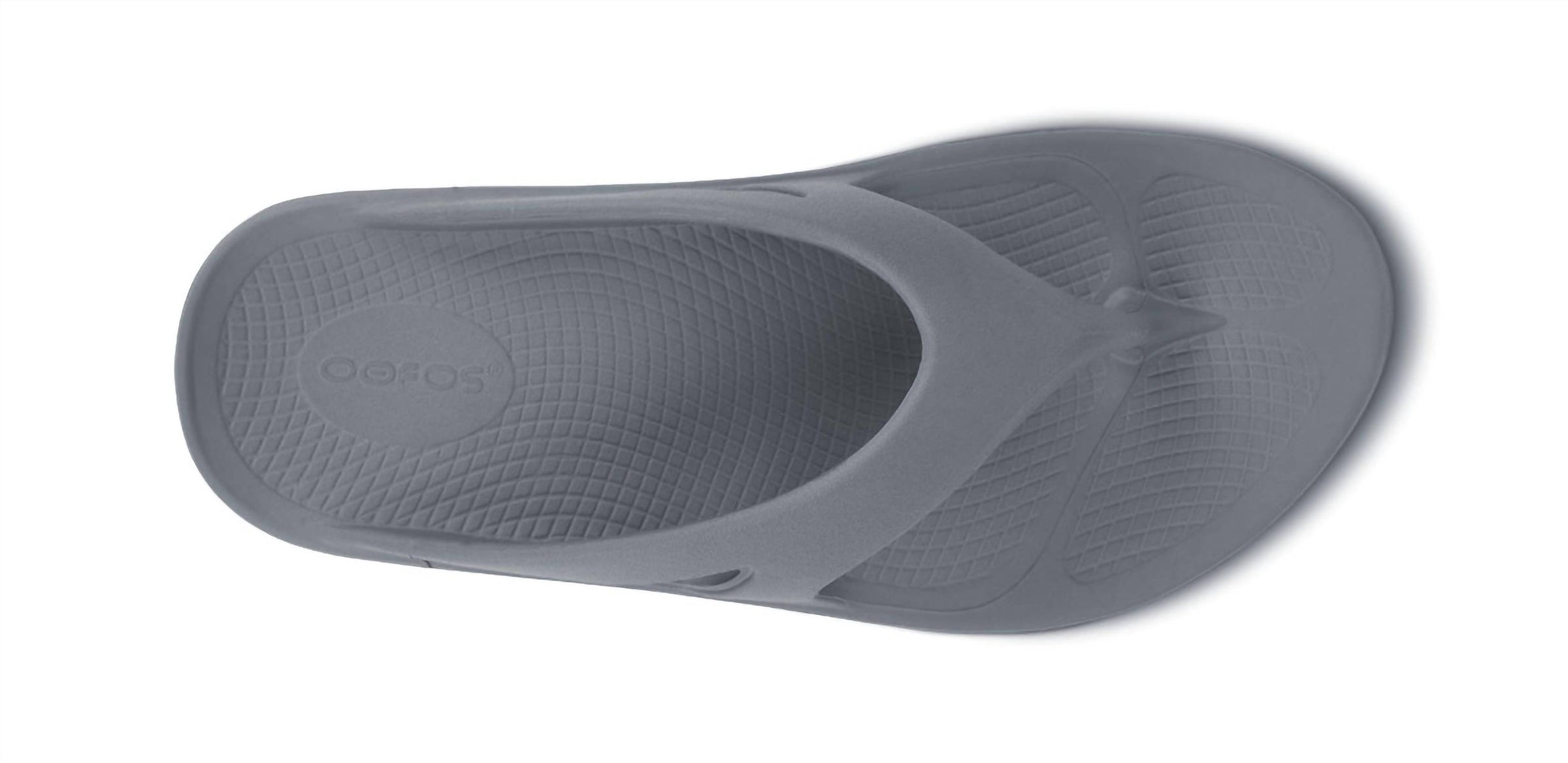 OOFOS Women's Oolala Slide Sandals in slate gray - women's sandal - view 5