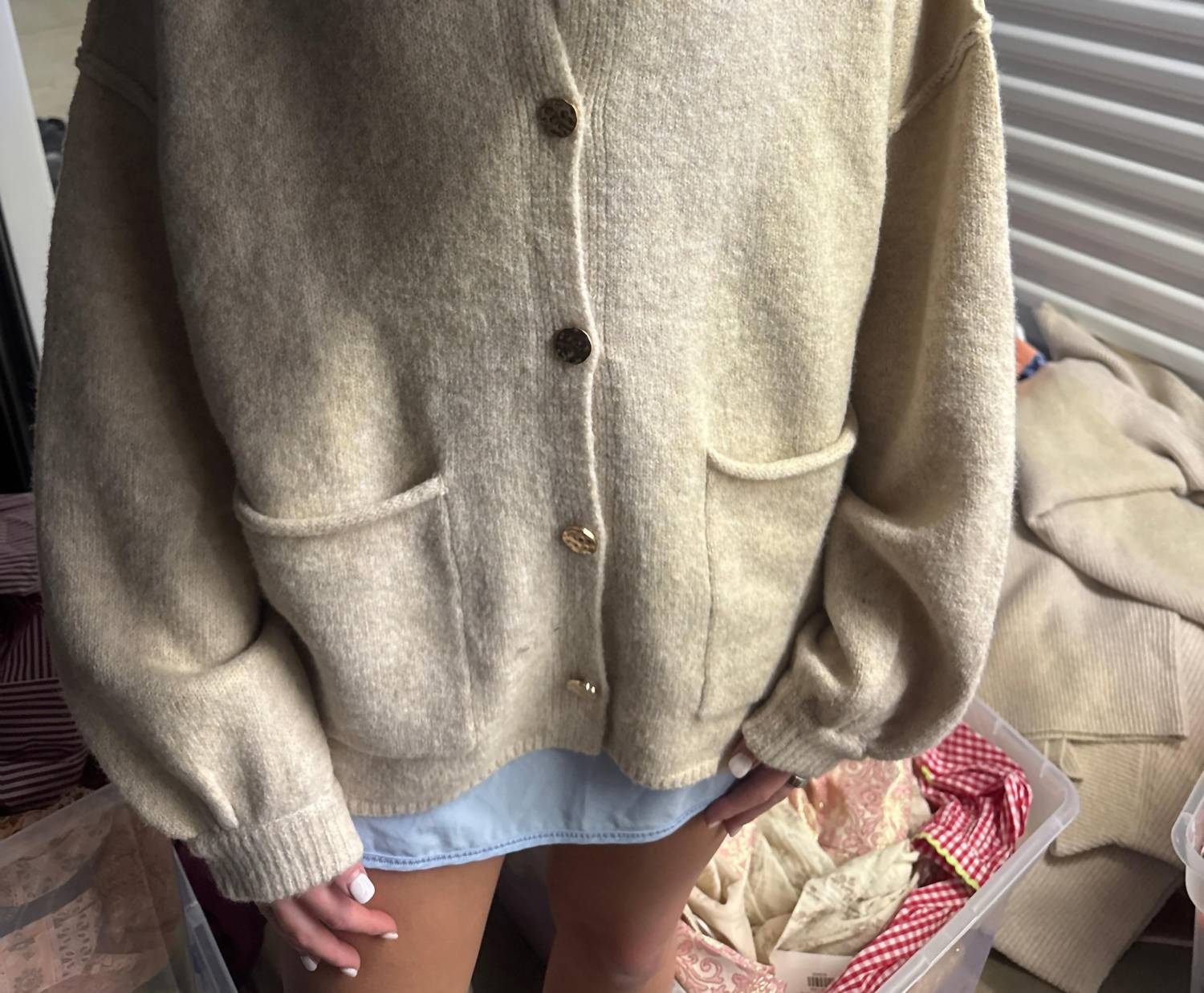 Entro - Button Up Sweater Cardigan