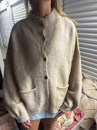 Entro - Button Up Sweater Cardigan