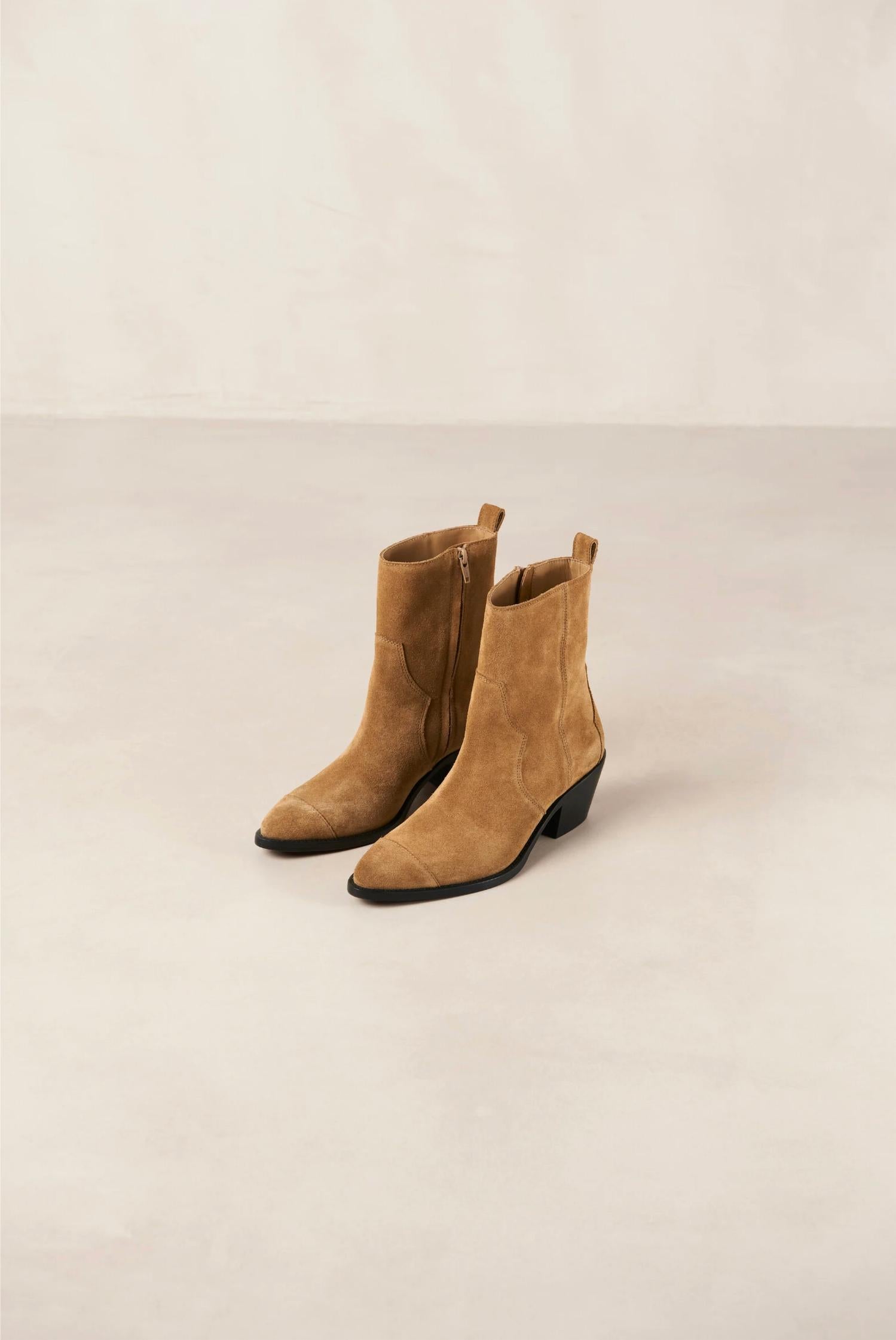 Alohas - Women Austin Suede Leather Ankle Boots
