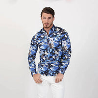 Eight X - Camo Horses Button Down Shirt