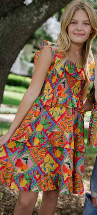 Briton Court - Remi Floral Smocked Mini Dress