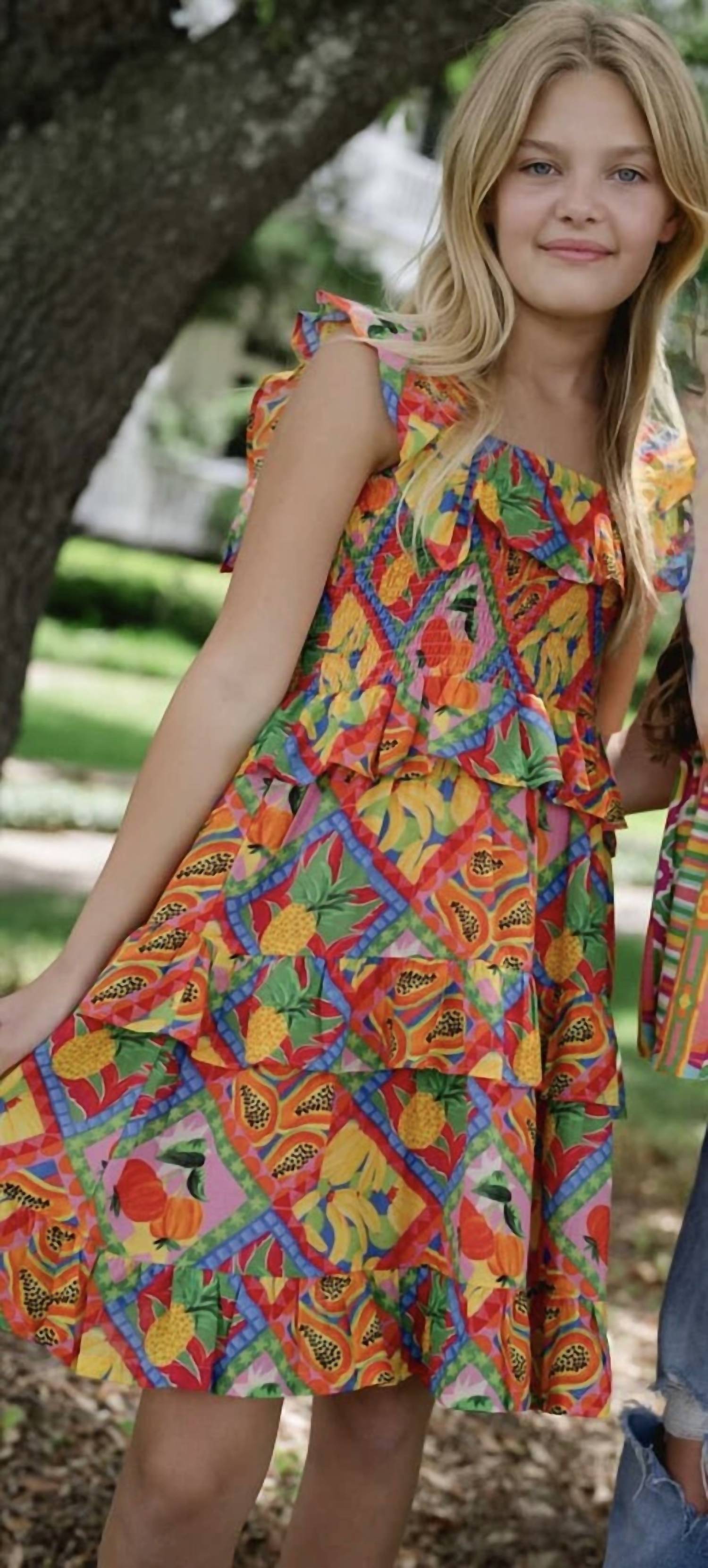 Briton Court - Remi Floral Smocked Mini Dress