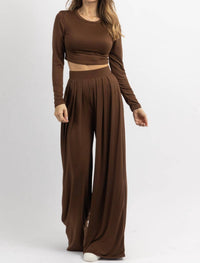 Win Win Apparel - Butter Soft Palazzo Pant Set