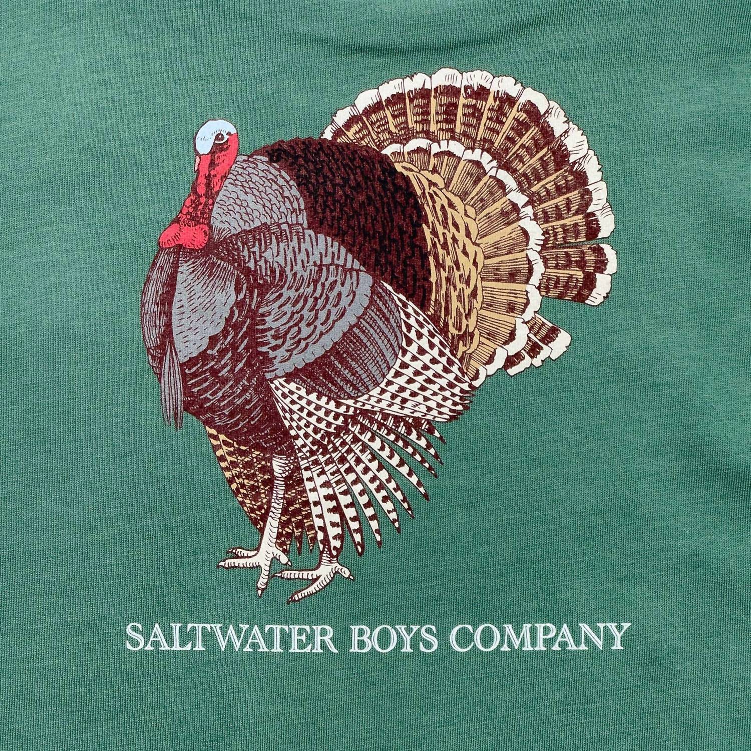 Saltwater Boys Co. - Boys Turkey Long Sleeve Graphic Tee