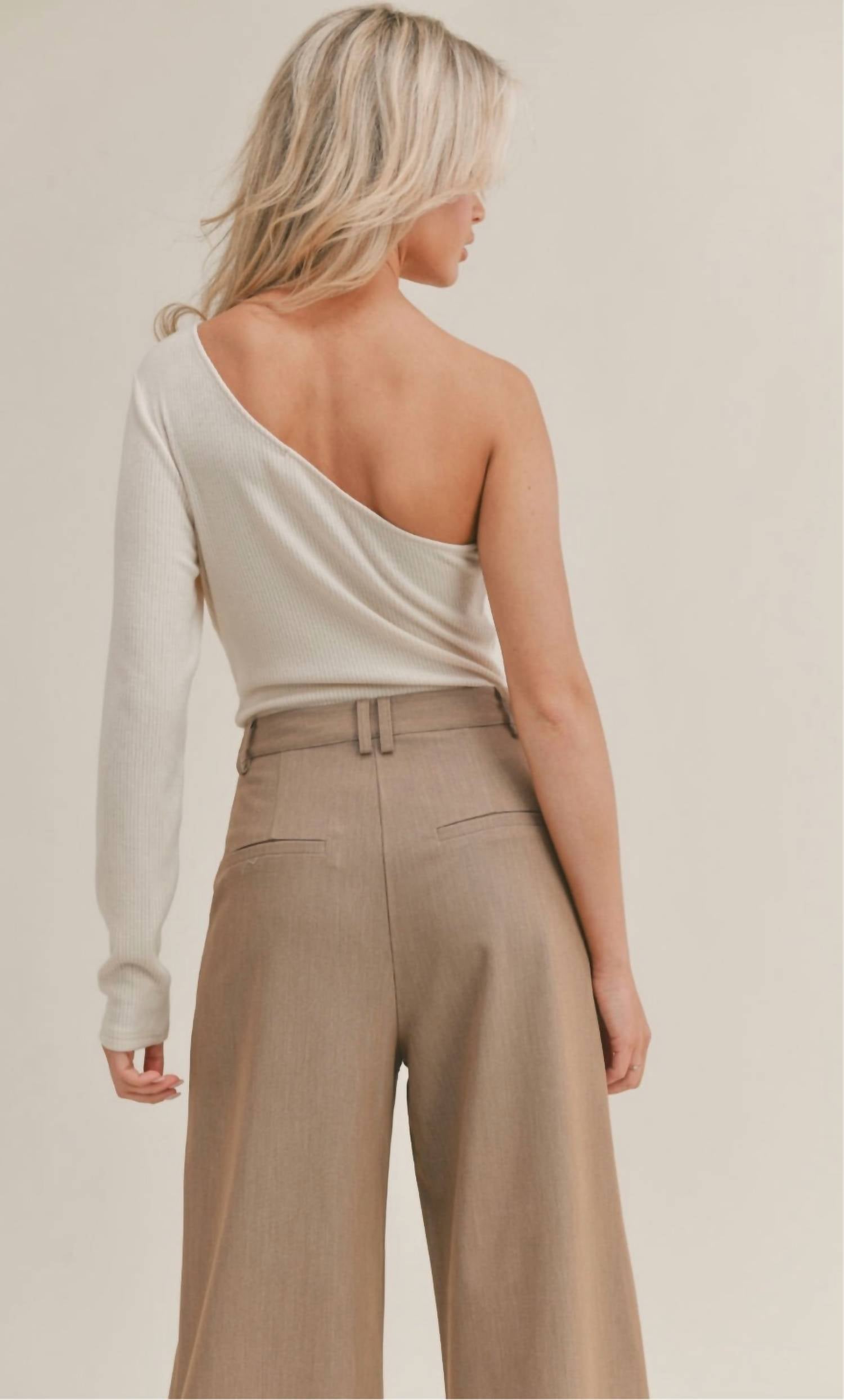 Sage The Label - Novella One Shoulder Bodysuit