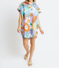 Karlie - Tropical Garden Artist Floral Dress