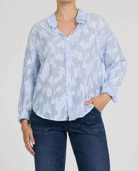 Dear John Denim - Adrianna Floral Burnout Top