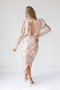 Mable - camila floral midi dress