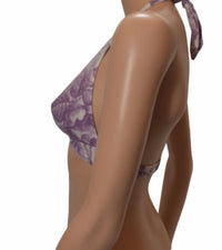 Women's Floral Halter Bikini Top