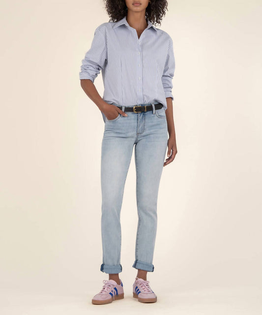 Kut From The Kloth - Women's Catherine Ocean Boyfriend Jeans