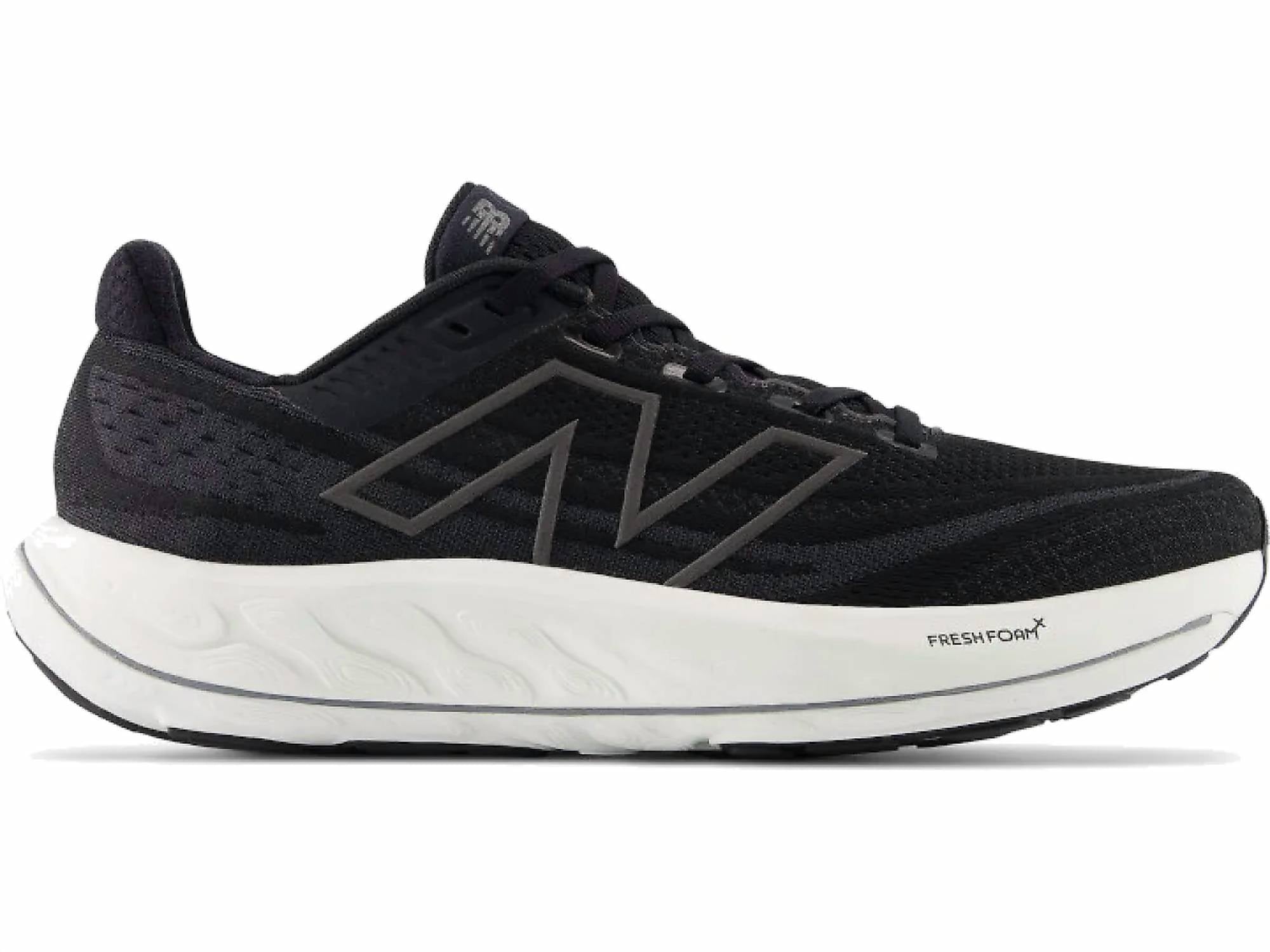 New Balance Men's Vongo 6 Running Shoes in black - men's shoe - detail view