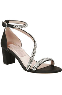 Naturalizer Soul Women's Ahava Ankle Strap Sandals in black - women's sandal