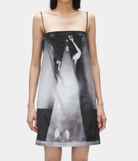 RACHEL COMEY Diapsi Mini Dress in grey - women's dress