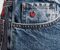 Frances Valentine - Sweetheart Embroidered Jeans