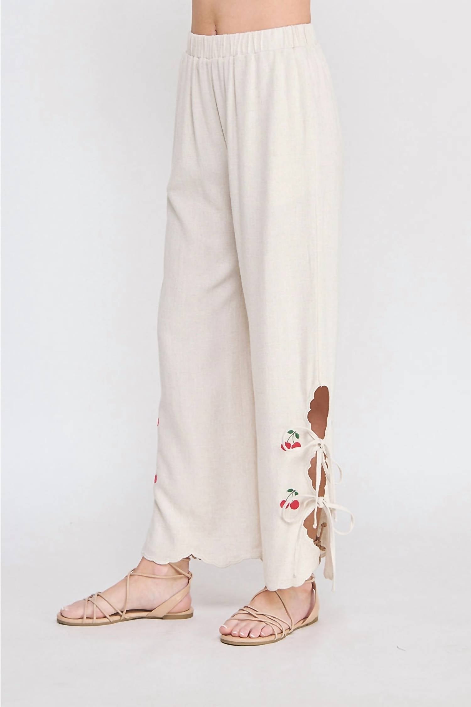 Allie Rose - Cherry Pants