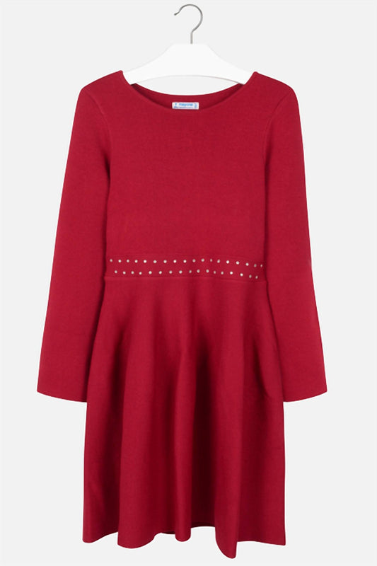 Mayoral - Long Sleeve Sweater Dress