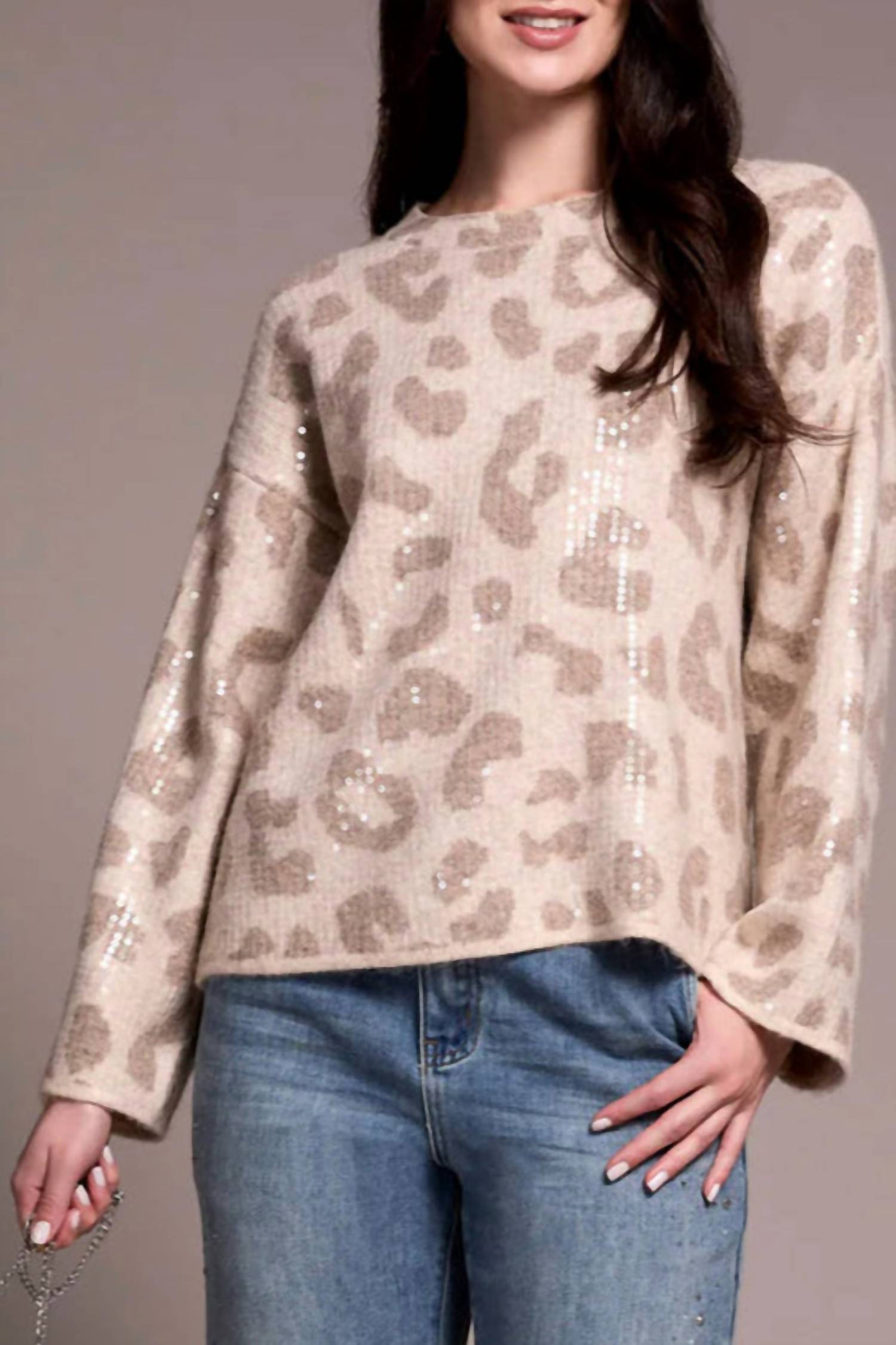 Tribal - Long Sleeve Crew Neck Sweater