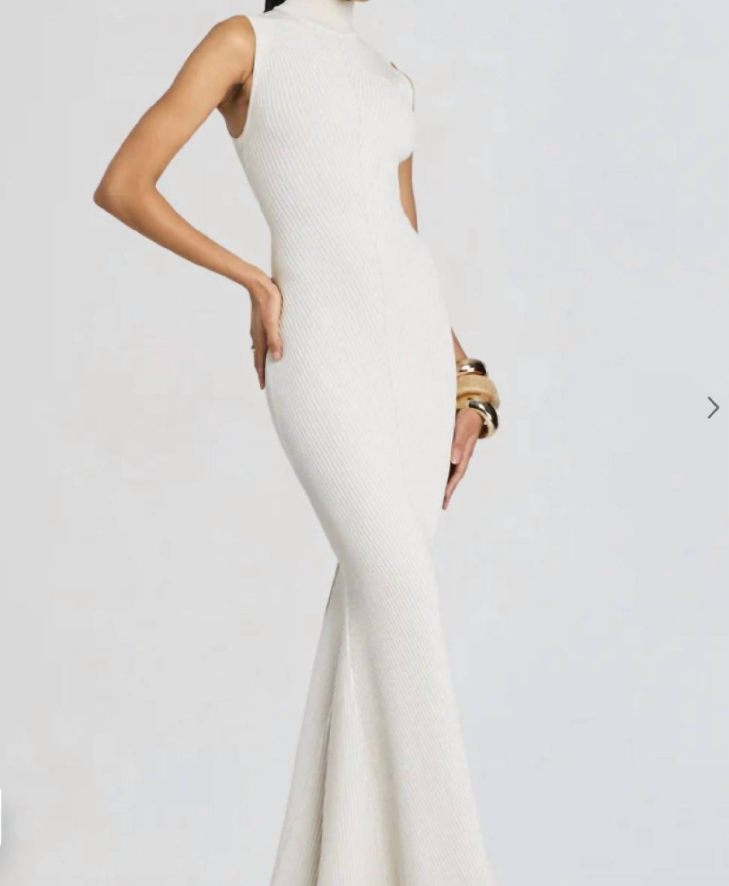 Retrofete - Skylar Metallic Knit Dress