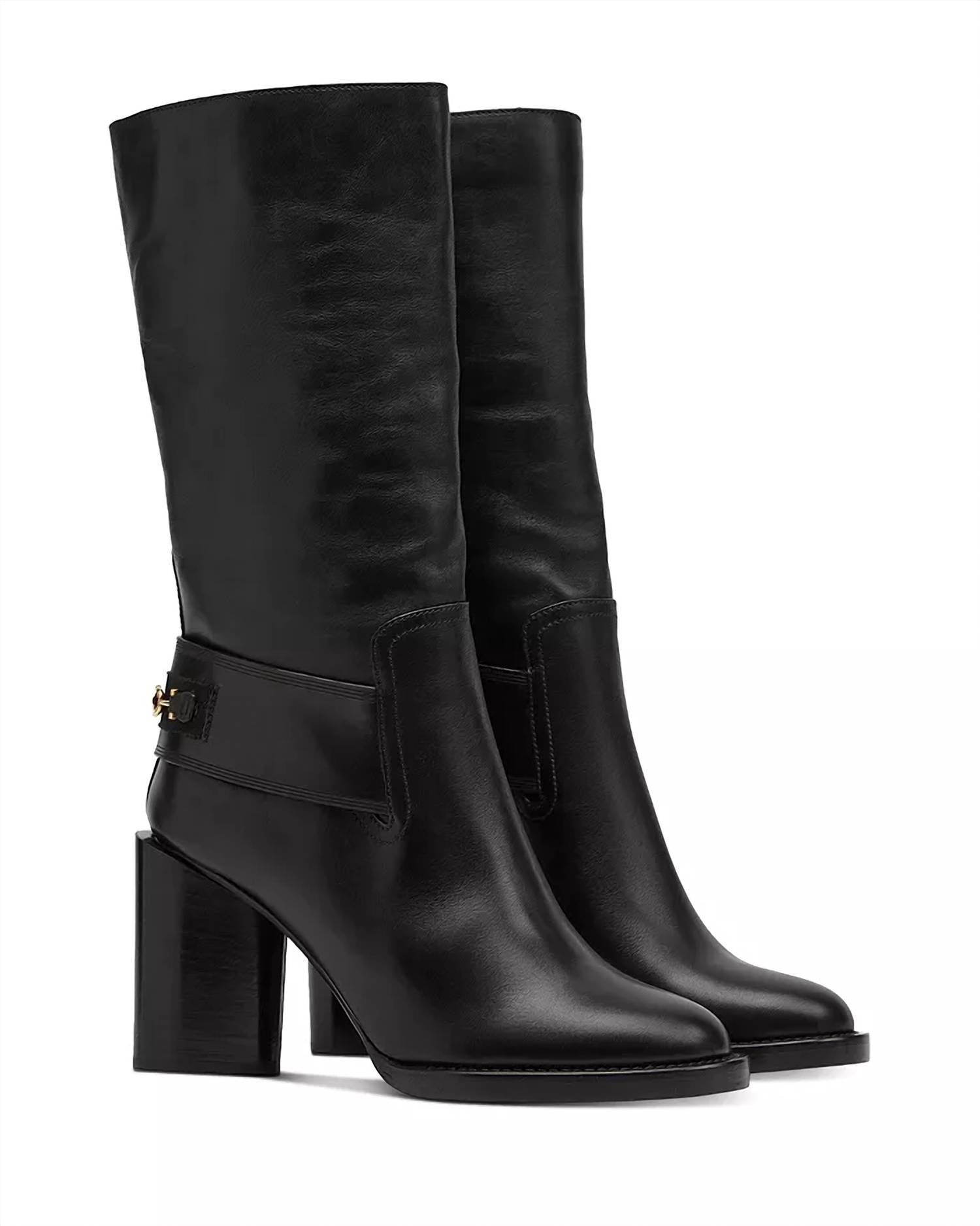 Salvatore Ferragamo - Women's Alan Mid Calf Boots