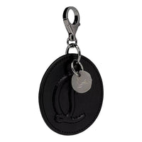 Christian Louboutin - Women's Round Leather Logo Bag Charm Keychain