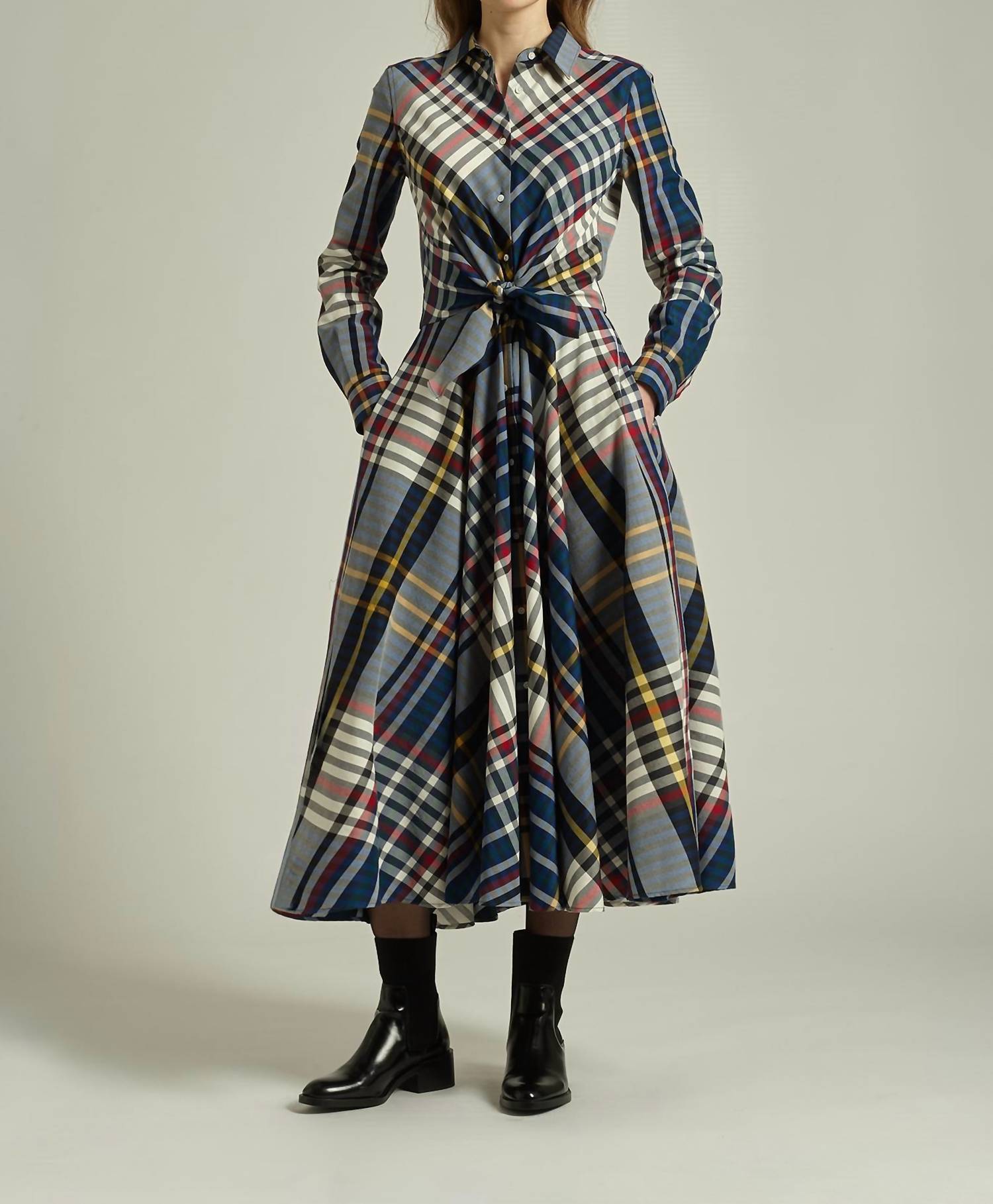 Sara Roka - Draffa85 Long Sleeve Dress