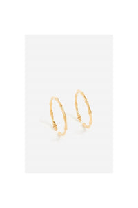 vanessabruno Women's Brass Creoles Earrings in gold - women's jewelry