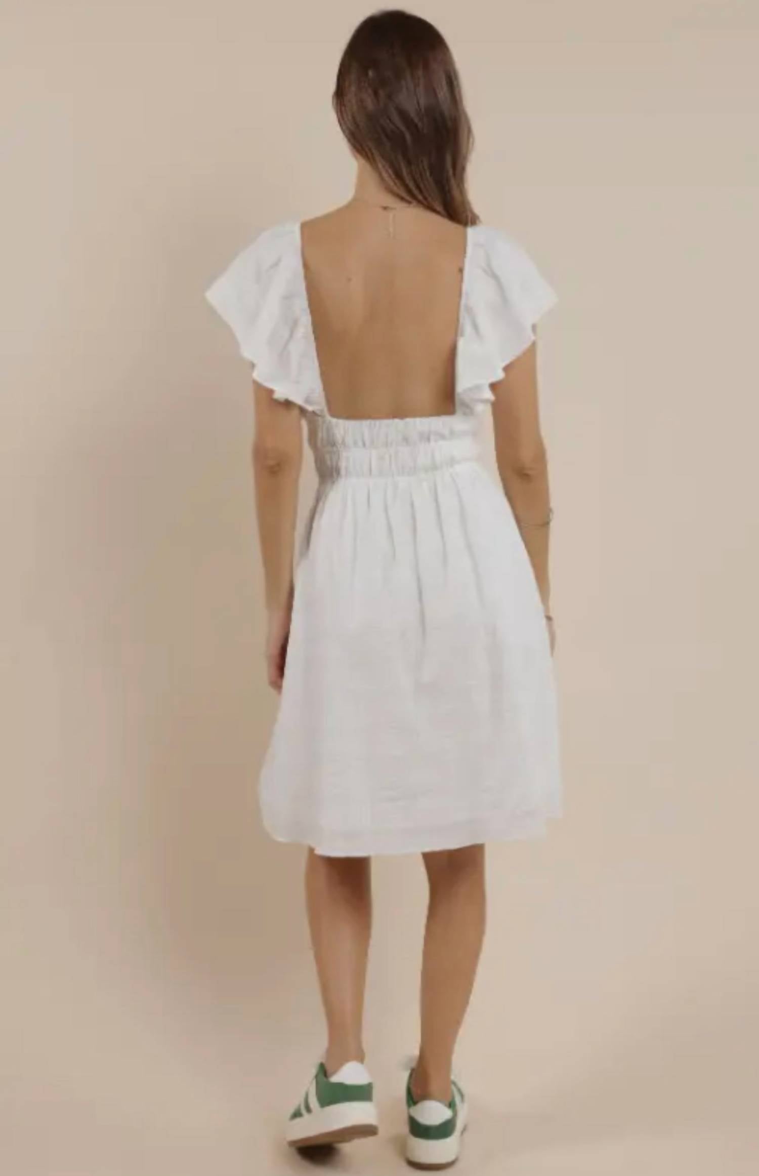 Sage The Label - Salt Air Textured Gauze Dress