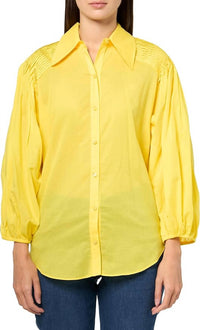 Trina Turk - Court Short Sleeve Button Up Top