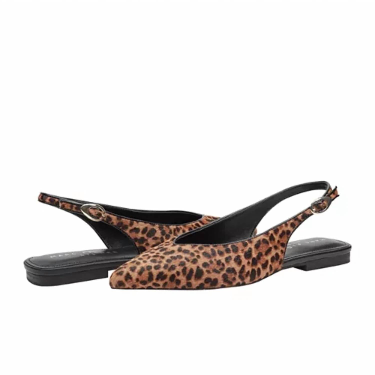 Marc Fisher - Women's Gabraly Calf Hair Slingback Flats