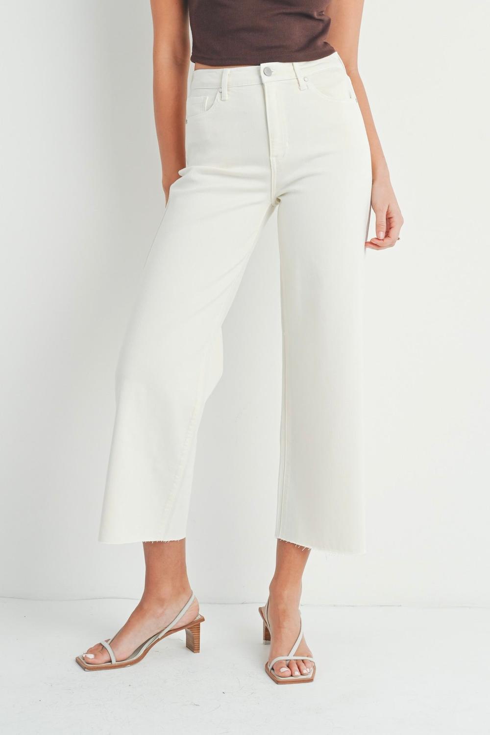 Just Black Denim - Scissor Cut Wide Leg Denim Pant