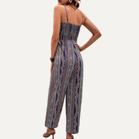 The Moment Collection - Boho Halter Wide Leg Jumpsuit