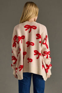 Panache Apparel - Bow Cardigan