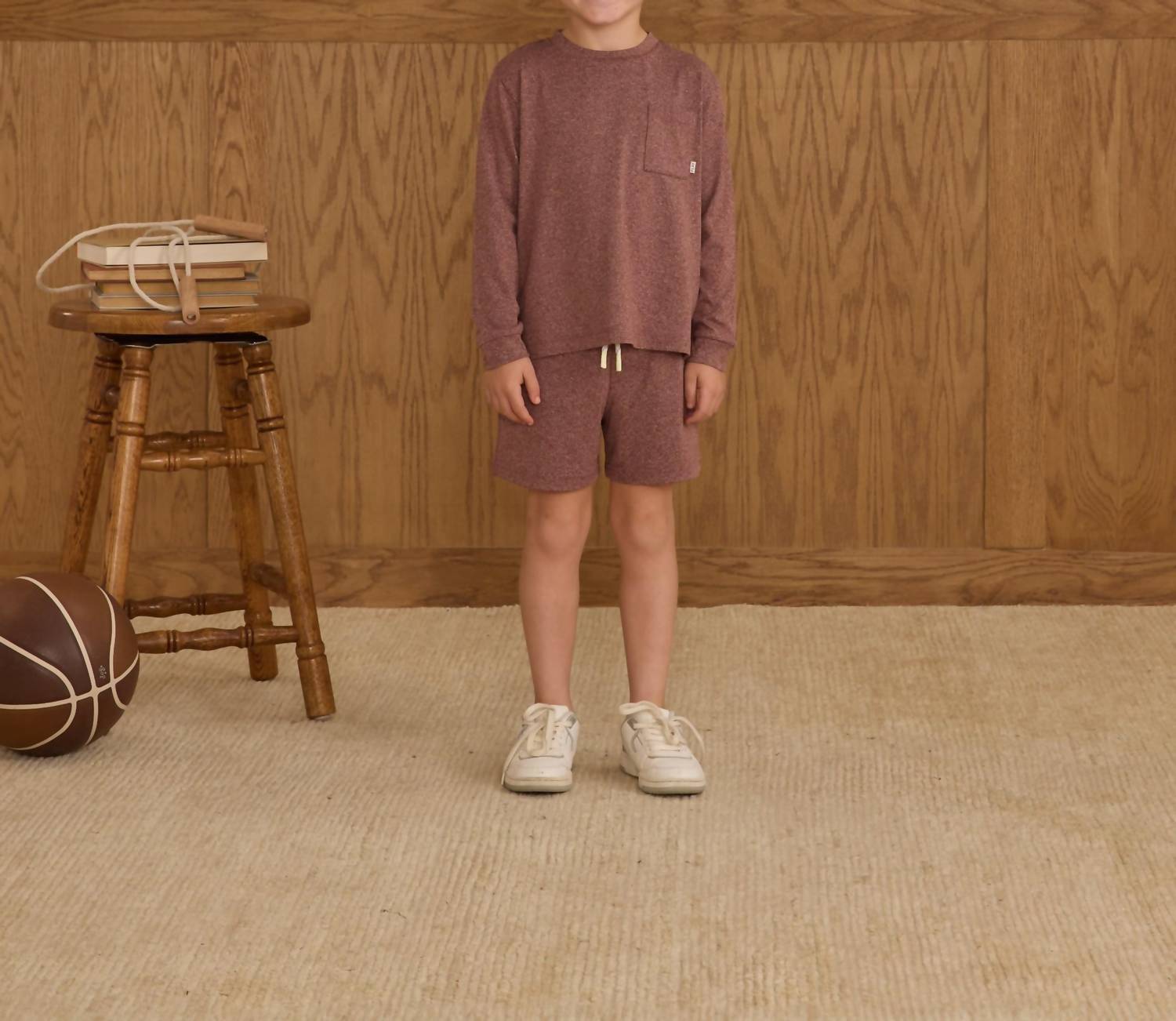 Rylee + Cru - Boy's Long Sleeve Pocket Tee