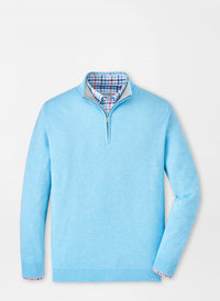 Peter Millar - Coolspun Cotton 1/4 Zip Sweater