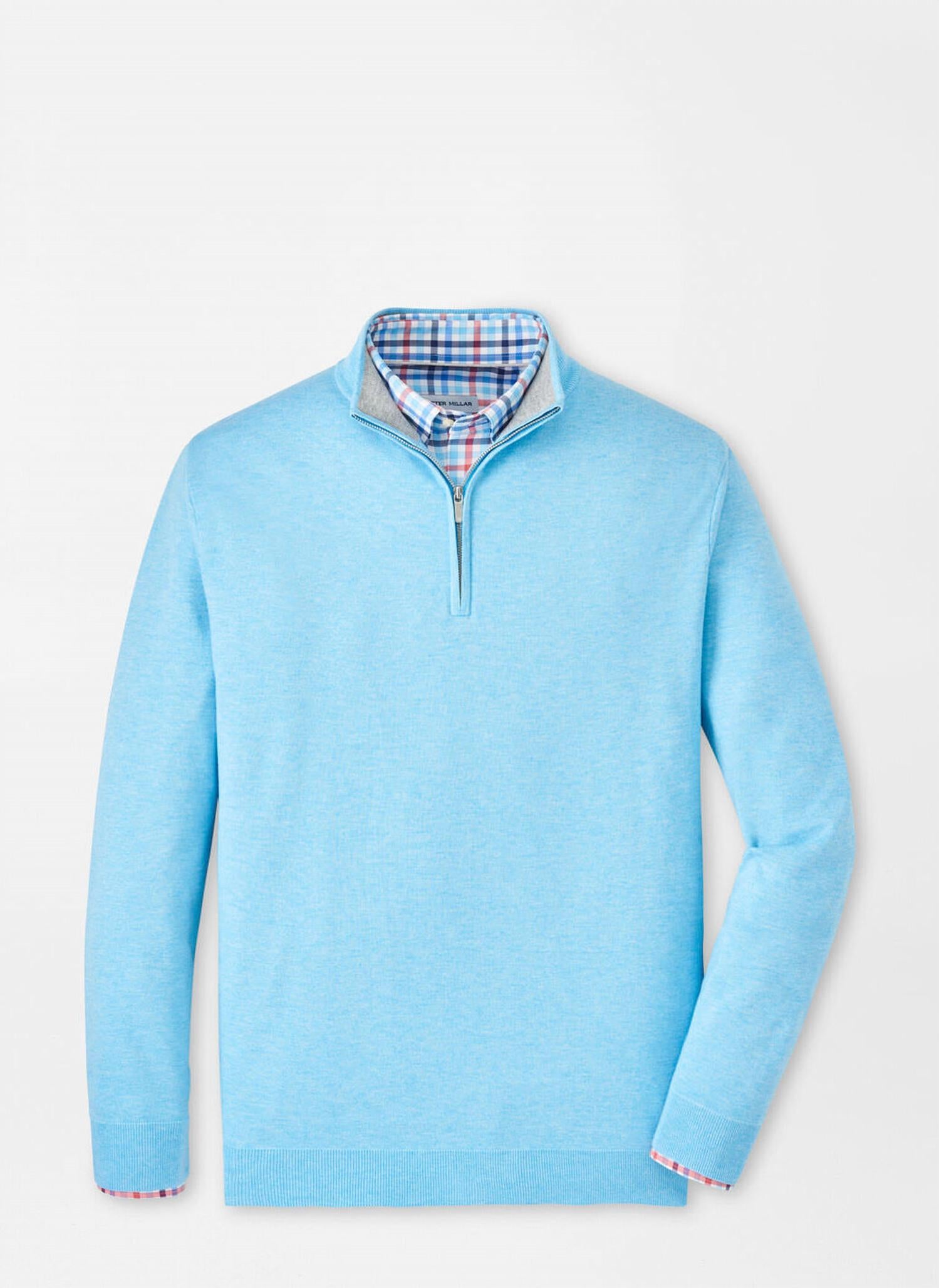Peter Millar - Coolspun Cotton 1/4 Zip Sweater