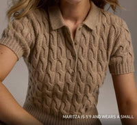 Greyson Clothiers - Bardot Luxe Sweater Polo