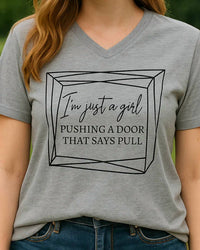 Fifty Pennies - I'm Just A Girl Graphic Tee