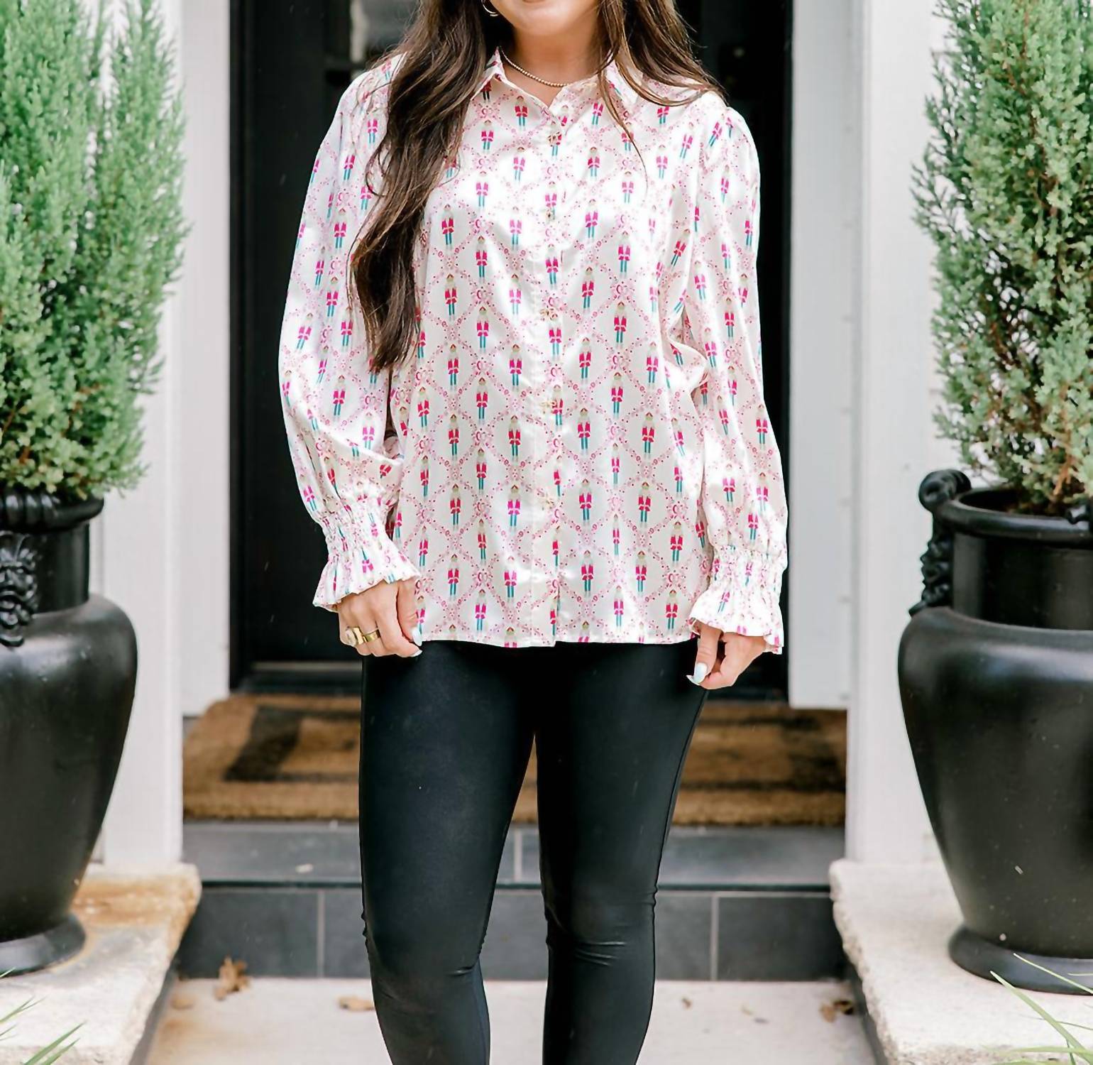 Layerz Clothing - Caroline Button Up Top