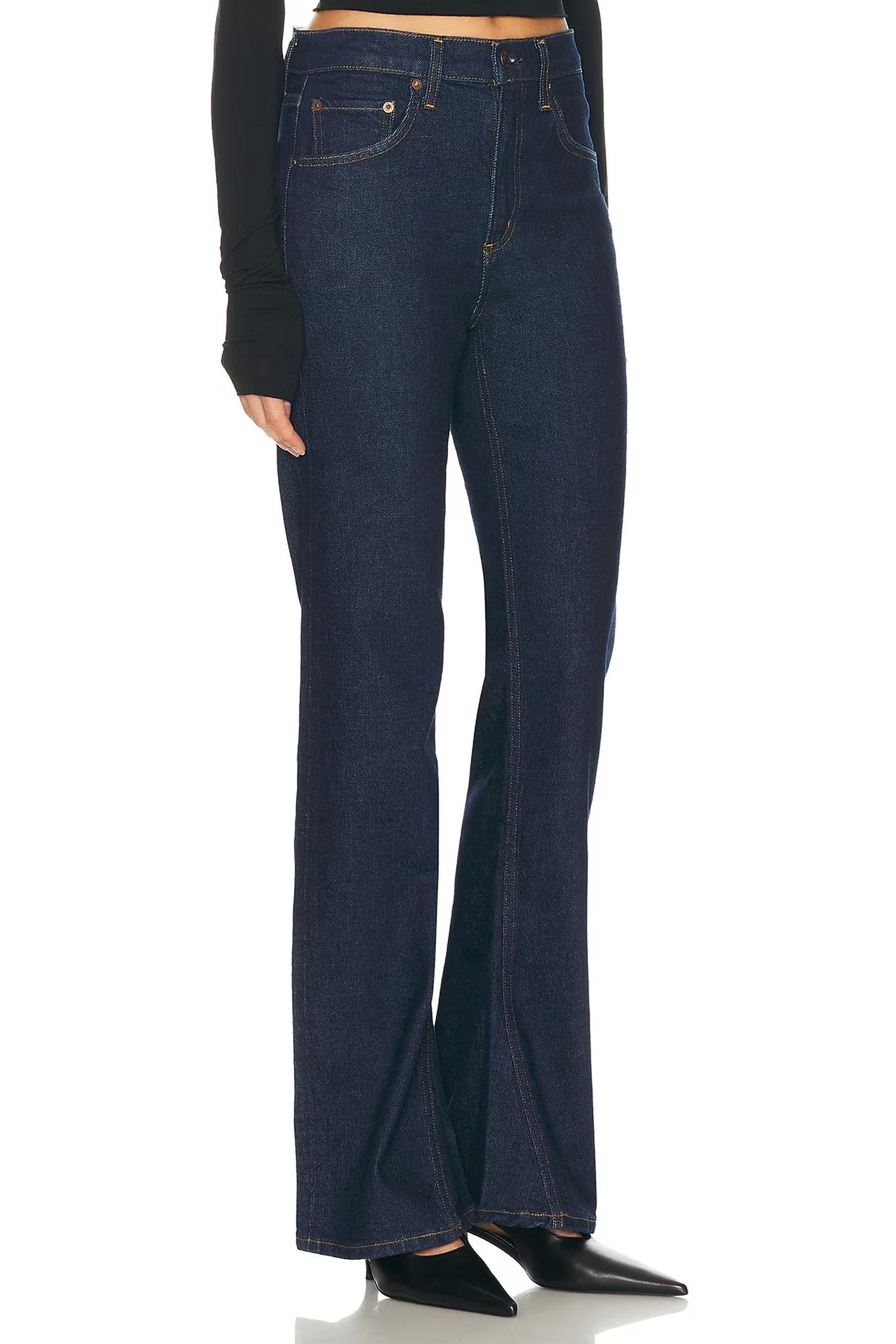 Agolde - Mid Rise Kick Boot Jeans