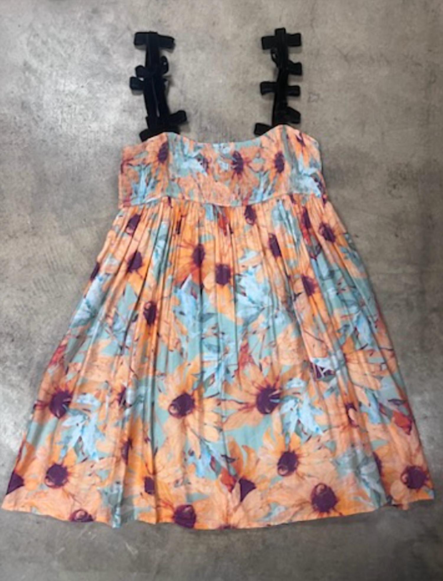 Meet Me In Santorini - Women's Sunflower Dimitria Dress