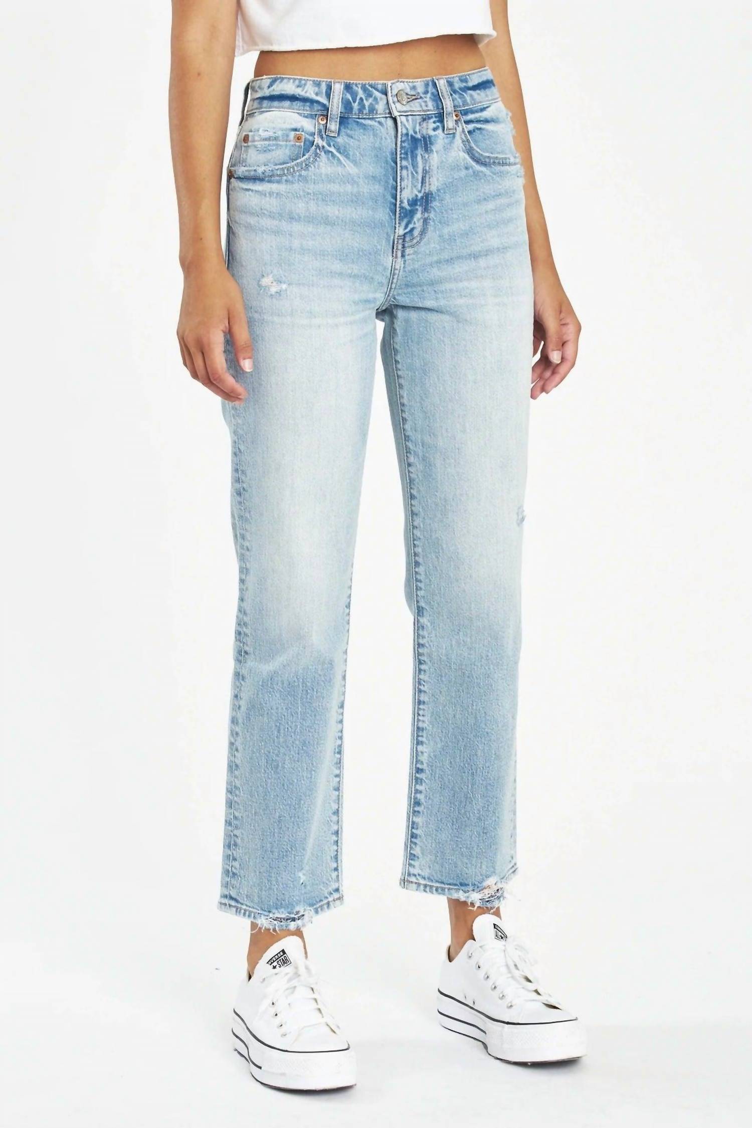 Daze - Hi-rise Straight Up Jean