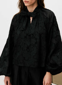 Frnch - Tie-Neck Blouse