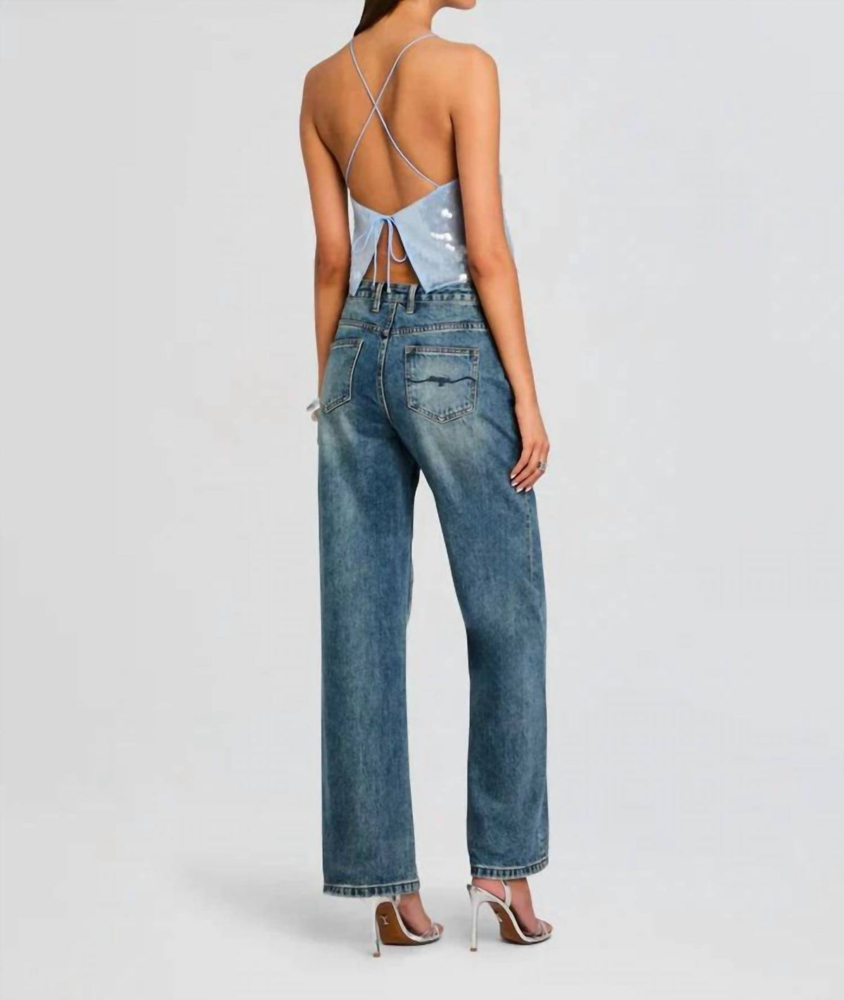 Retrofete - Norma Sequin Top